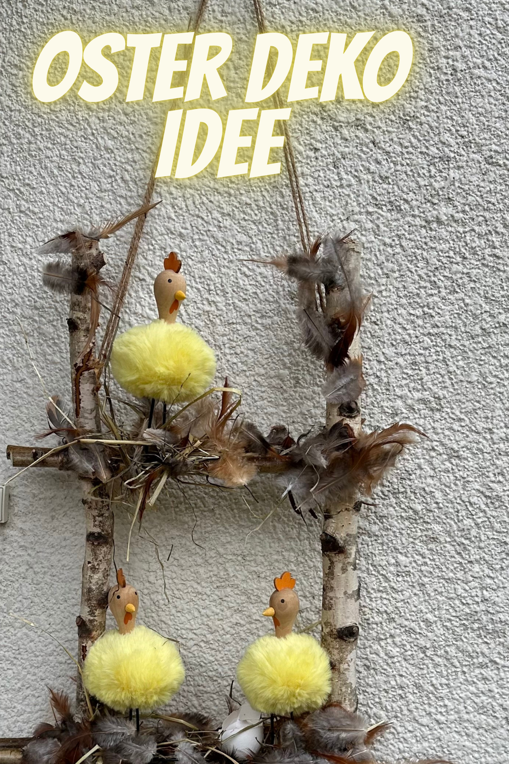 Natürliche Osterdeko selber machen