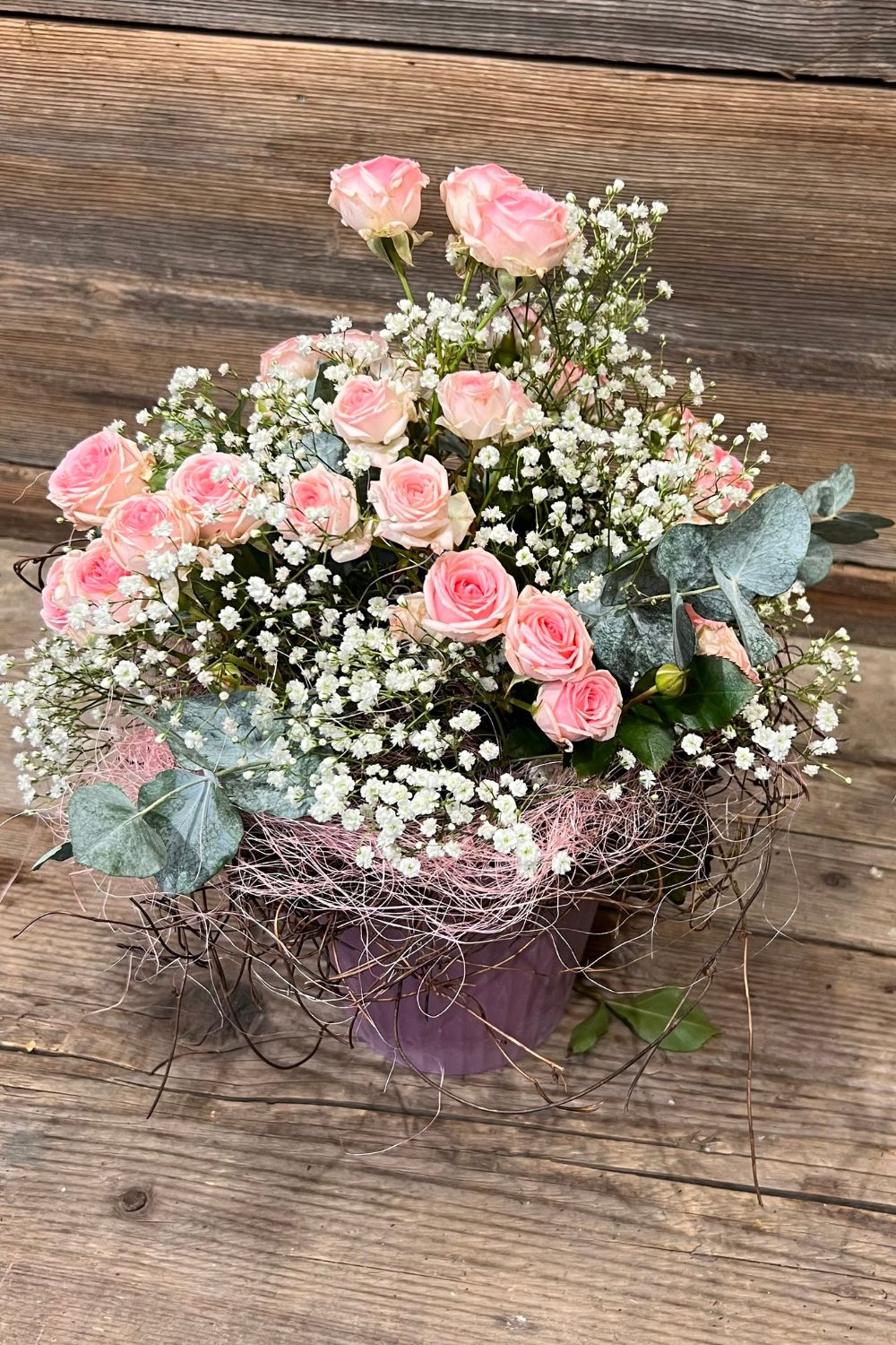 Rosenstrauss wie ein Profi selber binden